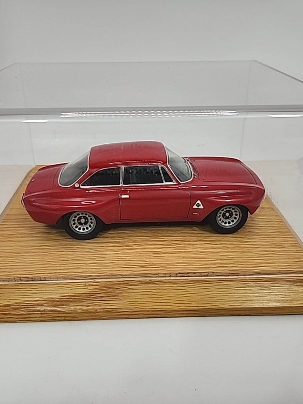 Built 1/24 Alfa Romeo 2000GTAm "HIGH-TECH MODEL" With Acrylic Case